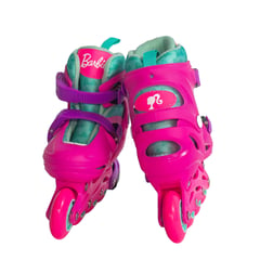 MONARK - PATINES BARBIE ROSADO TALLA M