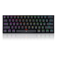 REDRAGON - Teclado Mecánico K630RGB-RD DRAGONBORN Black Switch red