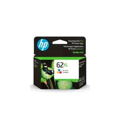 HP - Cartucho de Tinta 62XL Tricolor