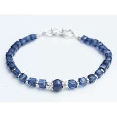 GENERICO - Pulsera Blue - plata 950