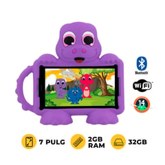 ADVANCE - TABLET ADV KIDS TR8990 4G LTE 7 2GB 32GB MORADO+MOCHILA