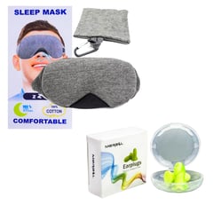 MERALL - Set de accesorios para dormir antifaz + tapones