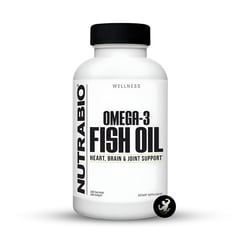 NUTRABIO - Aceite de pescado Omega 3 - 400 cápsulas