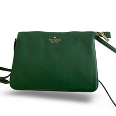 ALMA - Cartera Kate Spade Green with Envy Green Leather