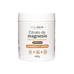 GENERICO - CITRATO DE MAGNESIO PREMIUM NARANJA Y LIMON SMART BLENDS 400GR