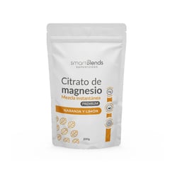 GENERICO - CITRATO DE MAGNESIO PREMIUM NARANJA Y LIMON SMART BLENDS 200GR