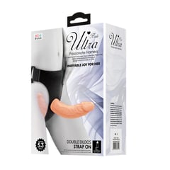 BAILE - Arnés con Dildo Doble Ultra Passionate Pegging 13,5 cm Ø 3.4 cm