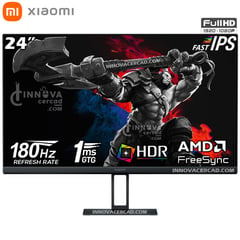 XIAOMI - Monitor G24I 24 FHD Fast IPS 180hz 1ms HDR AMD FreeSync