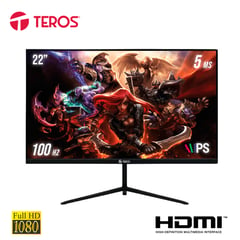 TEROS - Monitor flat TE-2126S 2145 IPS 1920x1080 Full HD HDMI VGA VESA