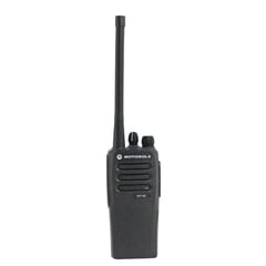 MOTOROLA - Radio Portátil DEP 450 VHF Motorola, Negro, Análogo.