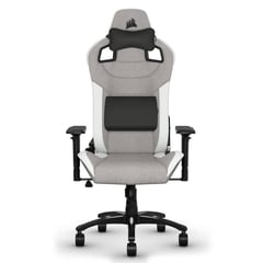 CORSAIR - Silla Gamer T3 RUSH 9010058 Gris/blanco.