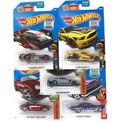 MATTEL - Carros Hot Wheels Muscle Car Madness Packx5