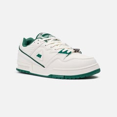 NEW ATHLETIC - Zapatillas Skateboarding Square69 Crema Con Verde Mujer