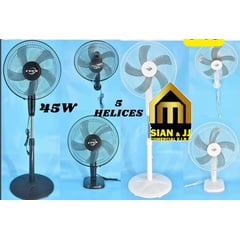 GENERICO - VENTILADOR CLASI 18 - 45W 5 HELICES 3 EN 1