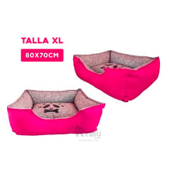 RYBIU IMPORT - Cama para Perro Talla XL Hipoalergica de Color Fucsia