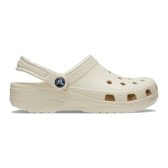 CROCS - Zuecos Classic Clog Bone Unisex