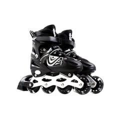 GENERICO - Patines Lineales Color Negro Talla L Incluye Accesorios