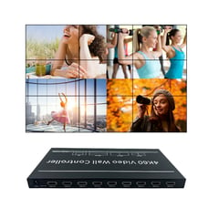 LINK - CONTROLADOR DE VIDEO WALL 3x3 4k- Y MATRIX PARA 9 TELEVISORES