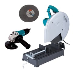 MAKITA MT - TRONZADORA 14" 2000W M2401B + ESMERIL 4 ½ 850W M9510B -