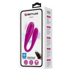 PRETTY LOVE - Vibrador a Distancia August Doble Estimulación Silicona Médica y App