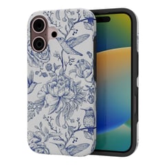 ARTSCASE - Case iphone 16 Blue Flowers