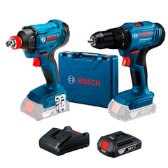 BOSCH - Taladro Percutor GSB 183 + Llave Impacto GDX 180