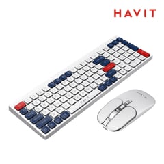 HAVIT - KIT TECLADO Y MOUSE KB830 WB-SP