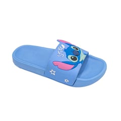 LILO & STITCH - Sandalia Slide Casual 2TY-035 Celeste Stitch