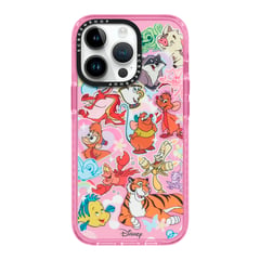 SCREENSHOP - Case iPhone 11 Disney Princess Mascotas Rosa Transparente