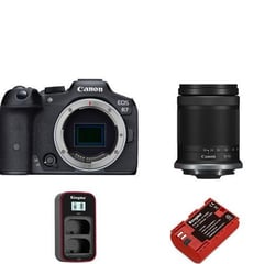 CANON - Kit EOS R7 RF-S 18-150mm IS STM+Batería Kingma y cargador USB