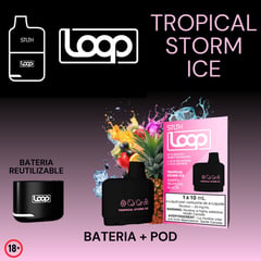 GENERICO - Stlth Loop - Tropical Storm Ice - KIT - Kit Vape Desechable