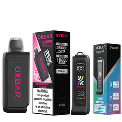 VAPE - OXBAR SVOPP 25K - DRAGONFRUIT LEMON