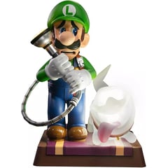 FIRST 4 FIGURES - First 4 Figure Luigi Mansion y Polterpup Coleccionable PVC