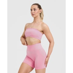 GENERICO - TOP STRAPLESS CON TIRAS REMOVIBLES - TOP DEPORTIVO STRAPLESS MUJER