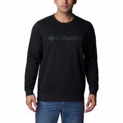 COLUMBIA - Polera Hombre Columbia™ Logo Negro