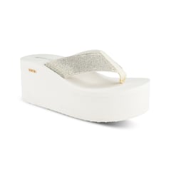 VIA UNO - Sandalias CT1303-3 White - Mujer