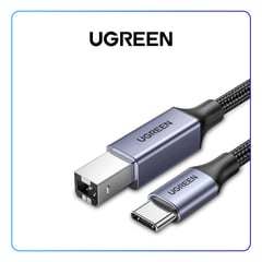 UGREEN - Cable Para Impresora USB C a USB-B 2.0 De 2 Metros