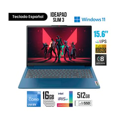 LENOVO - LAPTOP IDEAPAD SLIM 3 15IAH8 - 83ER001DLM 15.6" FHD/ WIND 11