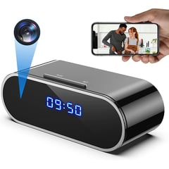 GENERICO - CAMARA RELOJ DIGITAL WIFI FULL HD CON VISION NOCTURNA