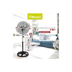 BOSKO - Ventilador de 5 Aspas 3en1 De 18? 200W BK-8219VI