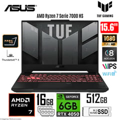 Laptop Tuf Gaming FA507NU-LP031 AMD Ryzen7-7735HS 16GB RAM 512GB SSD 15.6" FHD RTX4050-6GB