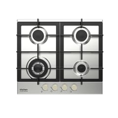 KITCHEN STUDIO - ENCIMERA EMPOTRABLE A GAS KSGC60V021BRSS - 60CMS - ACERO