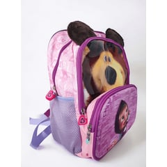 MASHA Y EL OSO - Mochila Escolar Infantil Original