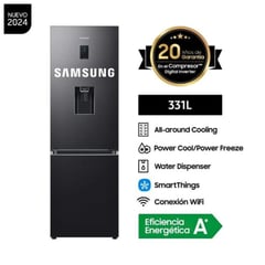 SAMSUNG - Refrigeradora Bottom Freezer No Frost 331 Litros RB34C652EB1