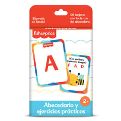 FISHER PRICE - Cartas de Aprendizaje Abecedario y ejercicios prácticos