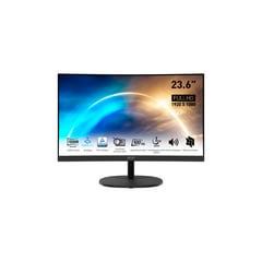 MSI - Monitor curvo PRO MP-2412C FHD VA HDMI DP speaker