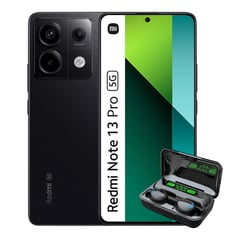 XIAOMI - XM - REDMI NOTE 13 PRO 5G NEGRO 8RAM/256GB + AUDIFONO INALAMBRICOS