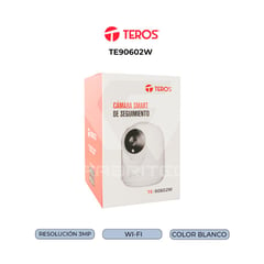 TEROS - CÁMARA SMART INTERNA TE90602W WIFI COLOR BLANCO