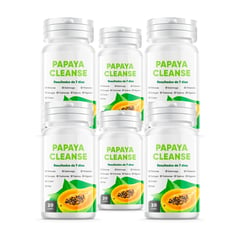 PAPAYA CLEANSE - - pack x6 - elimina toxinas y parásitos