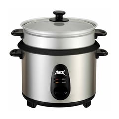 AREZI - Olla Arrocera ARC18S Metalica 18lts con Vaporizador